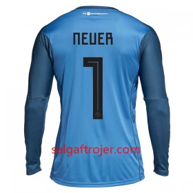 Tyskland Fodboldtrøjer Neuer 1 Målmand Hjemmebanesæt VM 2018 Langærmet